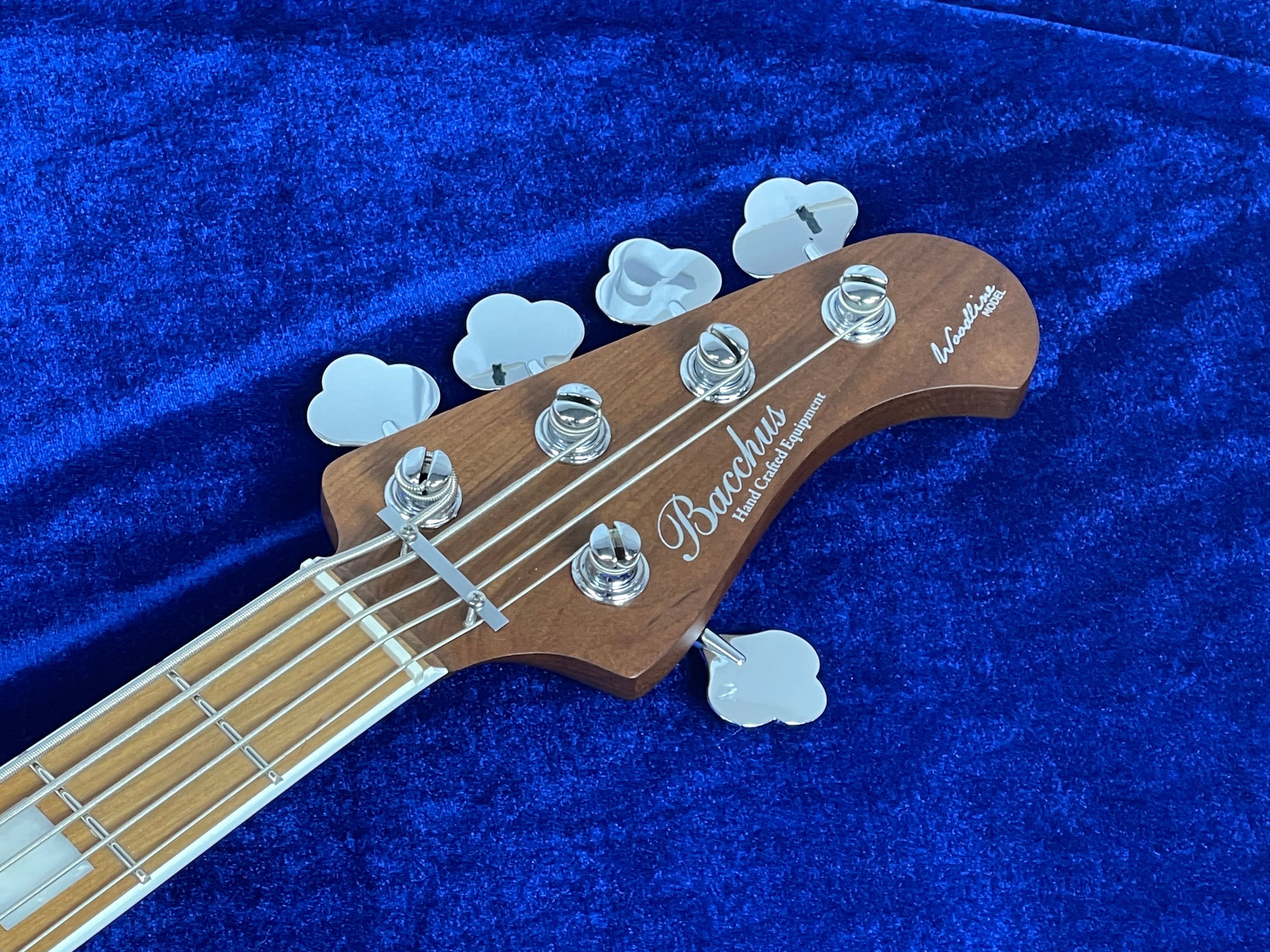BACCHUS WL5-ASH33-AC RSM/M Ash body Maple neck/fingerboard 5st w/Gig case