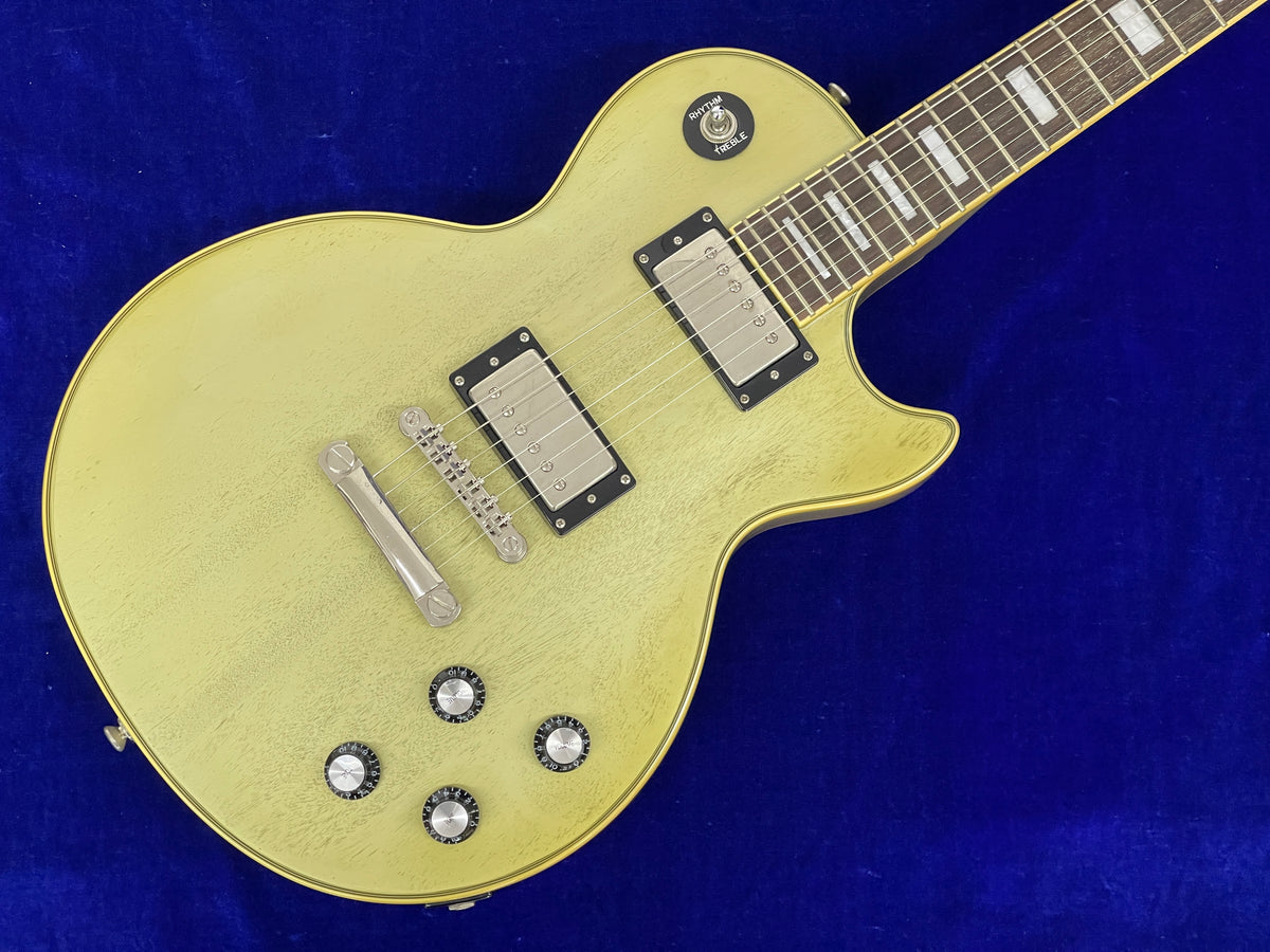 Epiphone Limited Edition Les Paul Custom Pro Rosewood TV Silver w/Soft Case