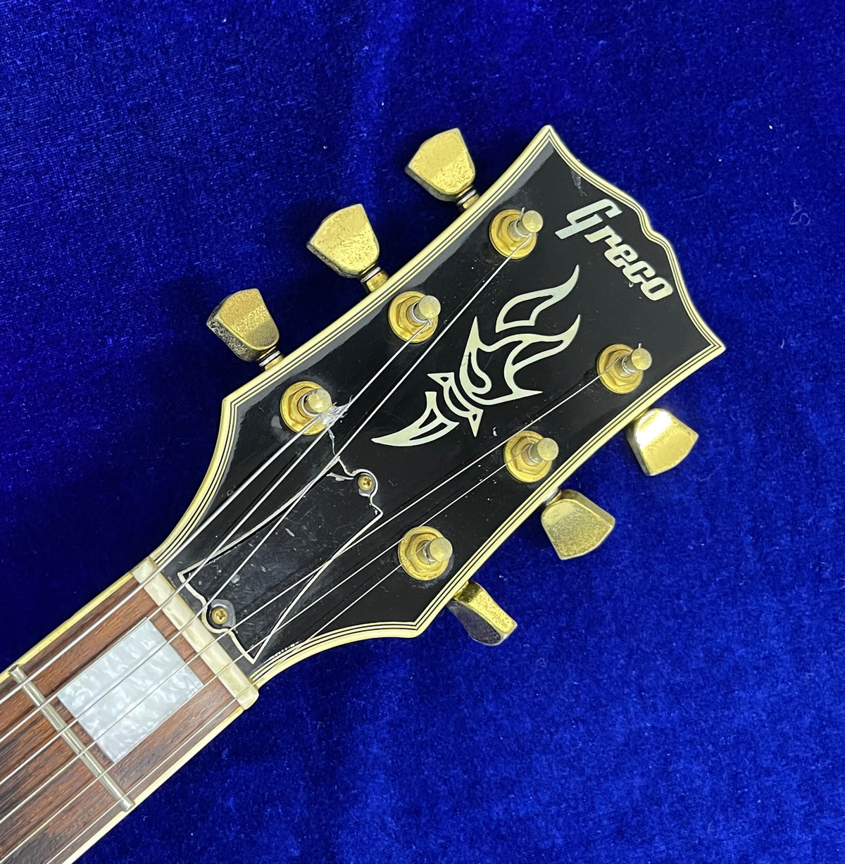 GRECO EGC 1980 Maple body Mahogany neck Rosewood fingerboard Black