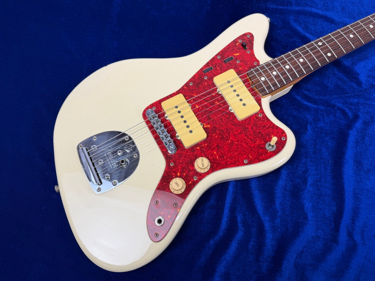 Fender Japan JM66-85 TOM White Rare Jazzmaster 1999-2002 W/Soft Case