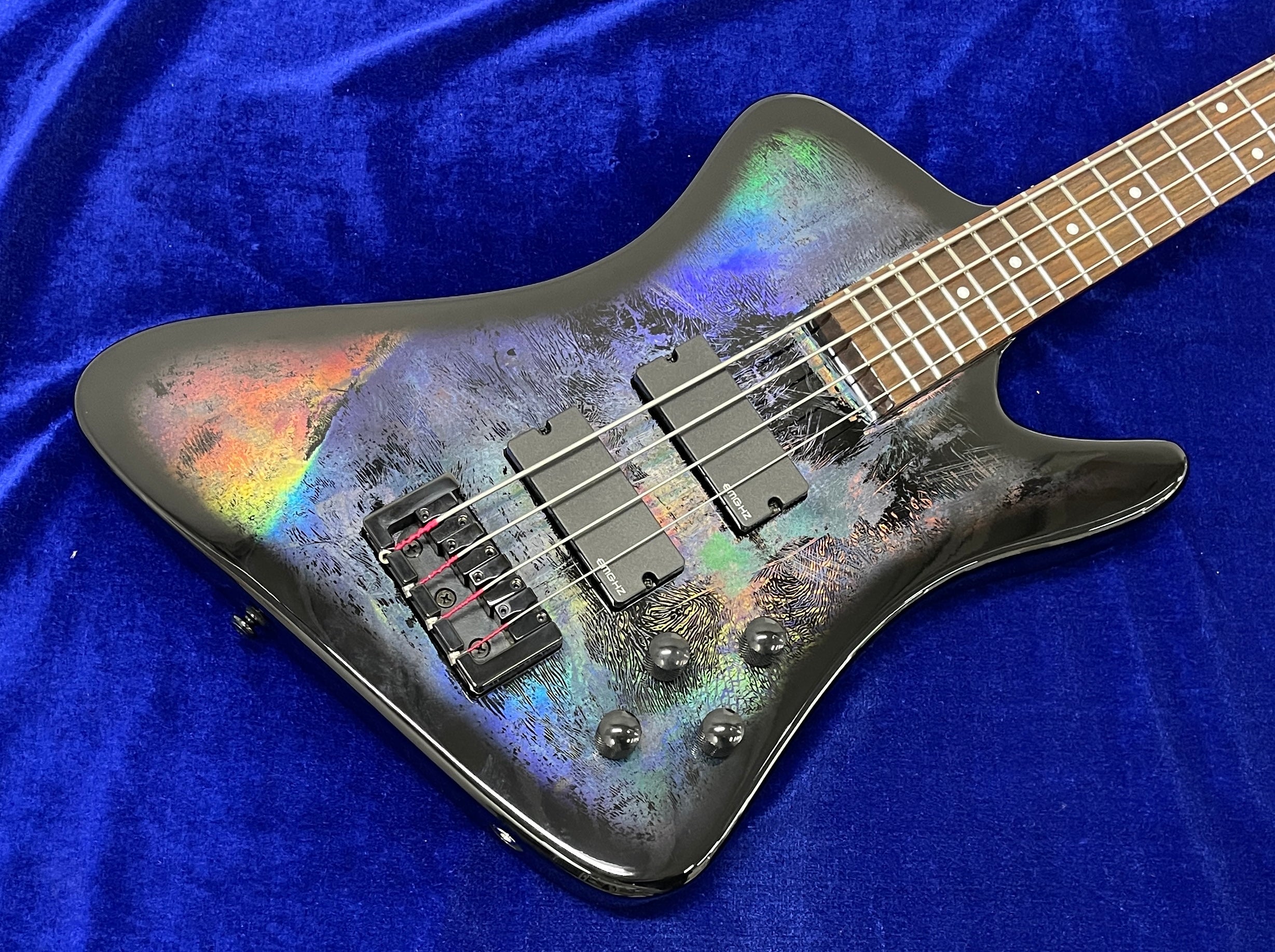 SPECTOR REX 4 HOLOFLASH Maple body Maple neck Rosewoodfingerboard w/Gigcase