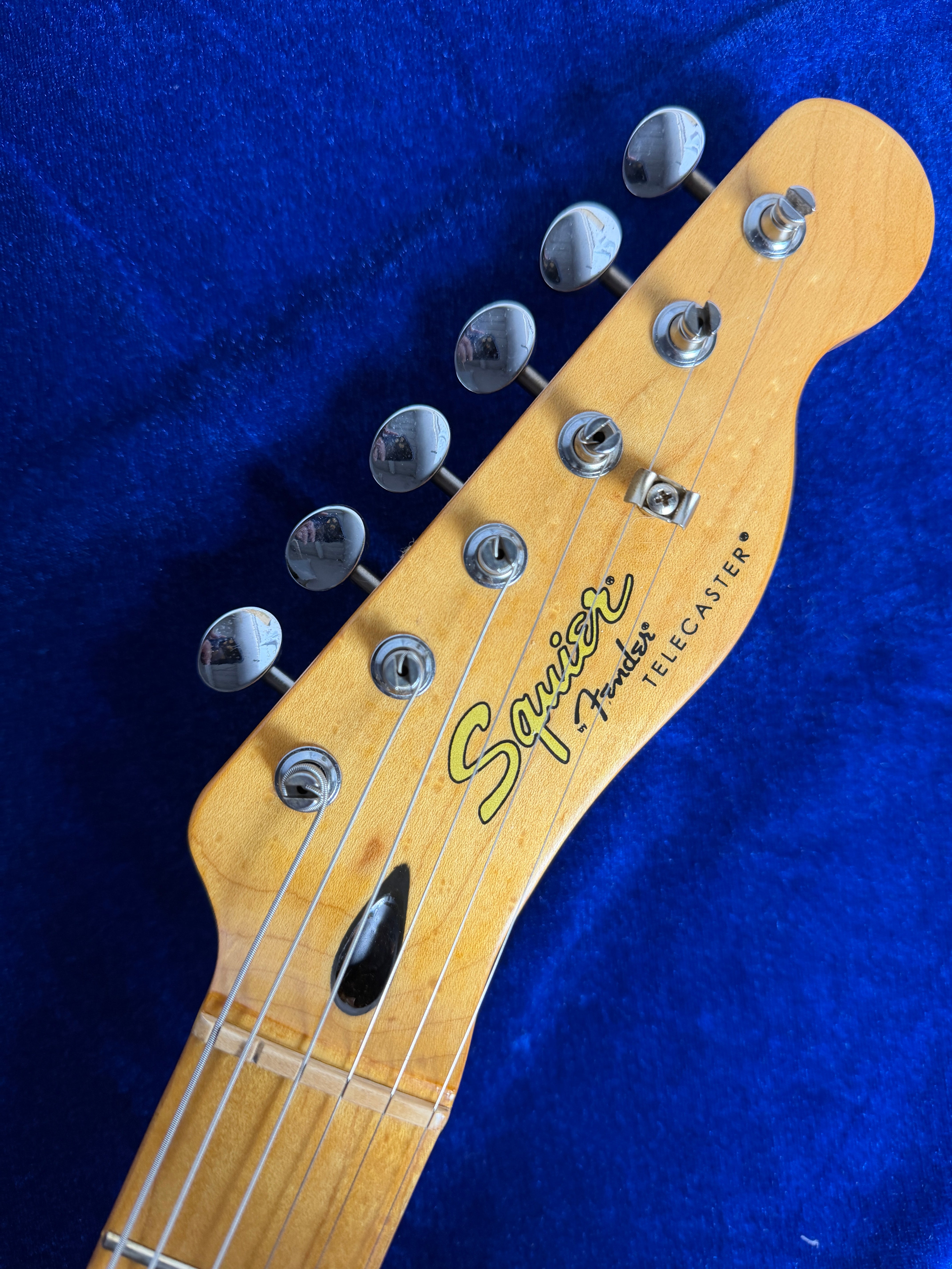 SQUIER Haruna Telecaster Skullsilver SCANDAL Basswood Body #2