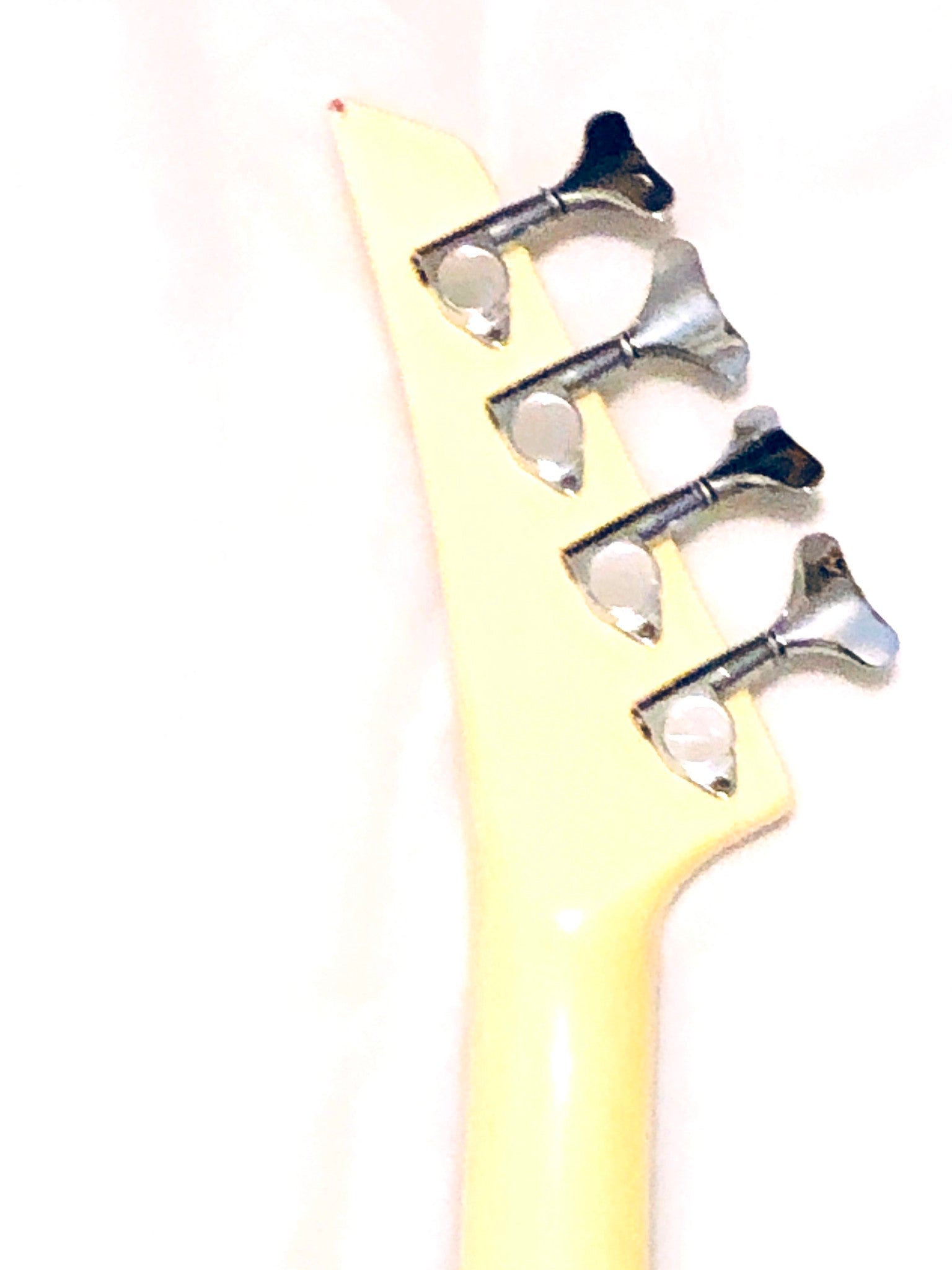 Used FERNANDES BXB-55 BXB 55 White Rare Electric Base Guitar 